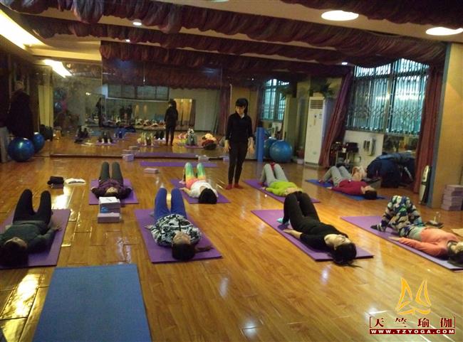 天竺瑜伽2016年1月1日普拉提进修培训班